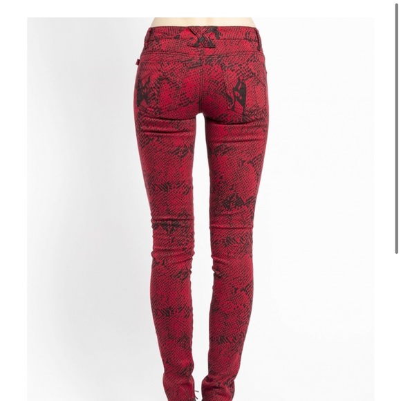Tripp nyc skinny jeans pants animal print - Picture 2 of 7